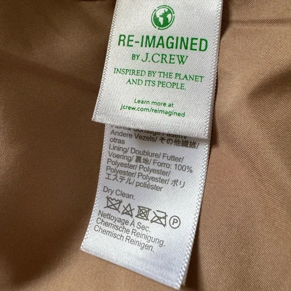 J Crew Stadium Cloth Cocoon Coat